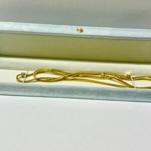 22K GOLD 22 INCHES LONG ROPE CHAIN NECKLACE CHAIN UNISEX